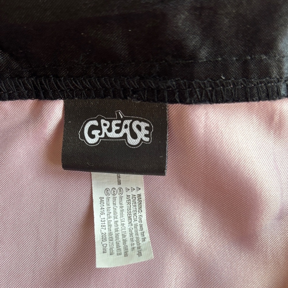 Grease Pink Ladies Satin Like Varsity Jacket 🤩 - Picture 7 of 8